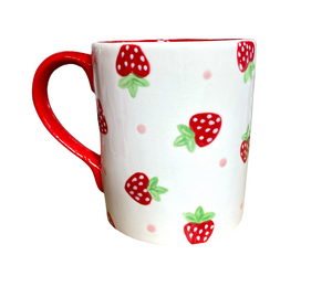 Tucson Strawberry Dot Mug