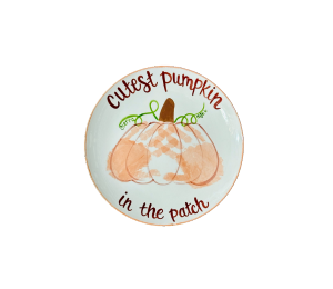 Tucson Cutest Pumpkin Plate